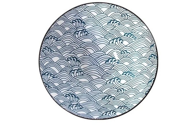 Изображение товара Тарелка HOMIUM Japanese Collection Спирали 20 см