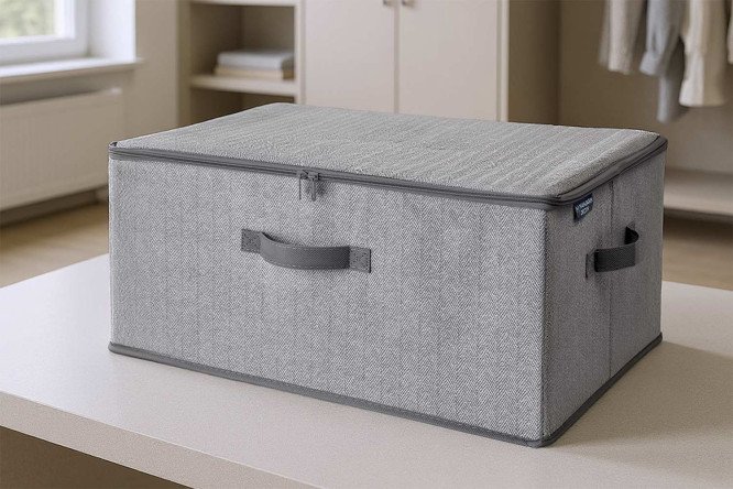 Короб для хранения на молнии Melange 50x35x25 см