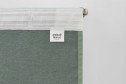 Штора ESTUDI BLANCO Hazel 180х300 см, 1 шт., цвет зелёный