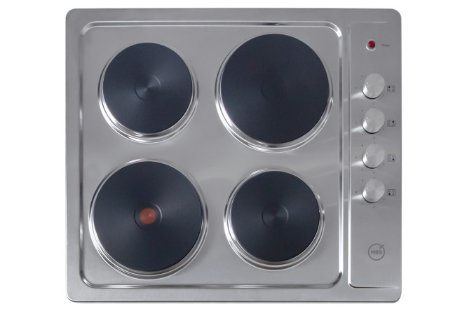 Изображение товара Электрическая панель MBS PE-610 60 см четырехзонная из нержавеющей стали