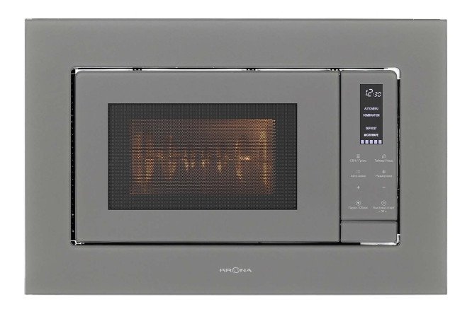 Микроволновая печь KRONAsteel KRMW31 MYSTERIUM mw 60 GR ,серый, 59.5х39х31.9 см