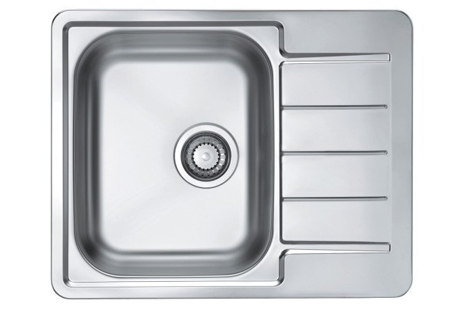 Изображение товара Мойка врезная с крылом Alveus Line 110 NAT 90 1122317 61.5х50х16 см