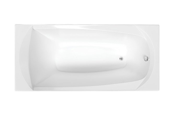Изображение товара Ванна пристенная Elegance Премиум 160x70 см белая акрил стеклоровинг