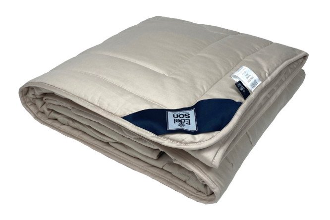 Одеяло EDELSON Merino wool Шерсть мериноса 140х205 см, 1,5 спальные