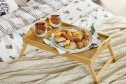 Поднос на ножках HOFF Breakfast складной 50х20.5х30 см, Бамбук