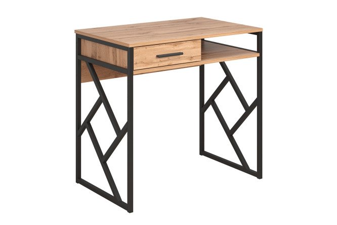 Изображение товара Письменный стол Frame New с ящиком и полкой 80x76x51 см для дома и офиса