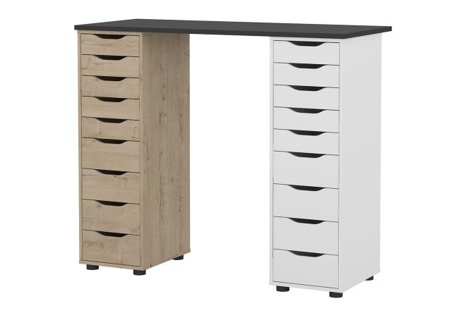 Изображение товара Письменный стол Alexys 140 с двумя тумбами для офиса и дома