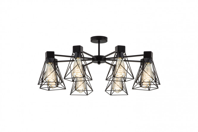 Изображение товара Люстра EUROSVET Trappola 70x33 см для освещения 36 кв.м