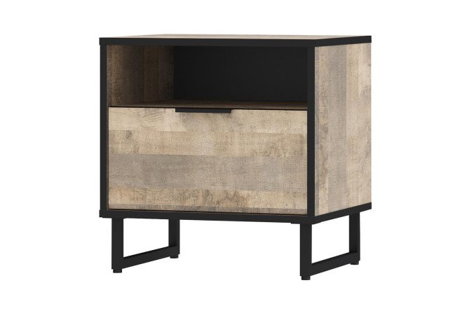 Изображение товара Тумба прикроватная Фолк из ЛДСП с высотой ножек 12 см