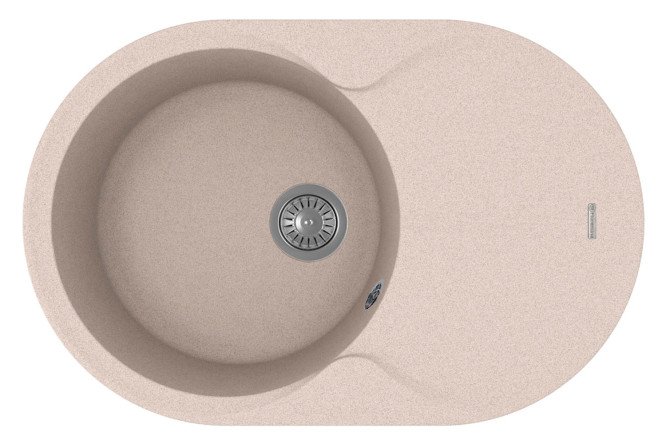 Изображение товара Врезная кухонная мойка Лацио 780 с крылом из кварцевого композита