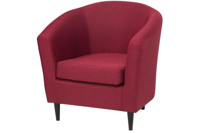 Изображение товара Кресло для отдыха Tyhhe tunach с обивкой рогожка, размеры 78х76х67,5 см