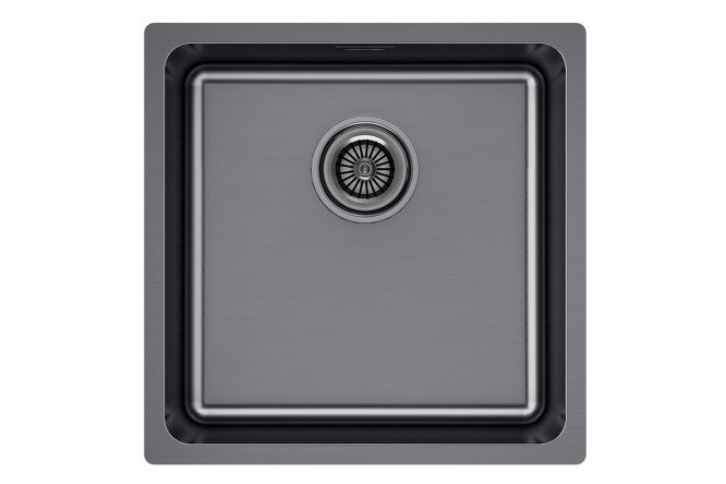 Изображение товара Врезная мойка Yuni 44 UNI из нержавеющей стали 44х44х20 см