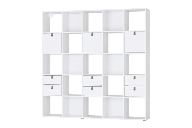 Изображение товара Стеллаж Bricks 25 секций с ящиками и дверками