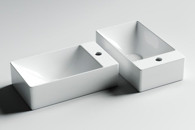 Умывальник накладной CERAMICANOVA Element CN5007 37.5х10х21.5 см
