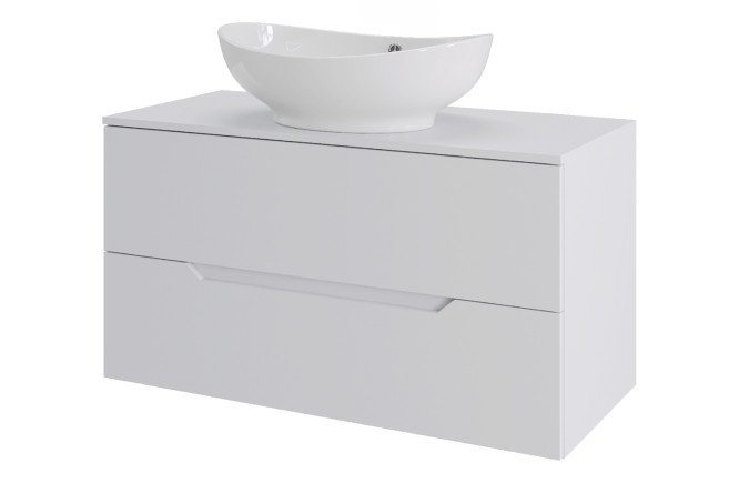 Изображение товара Тумба подвесная Line 100 Li-100TuwMDF+B08-585W 100.5 см