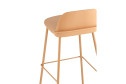 Барный стул Stool Group Mist 47х90х47 см, цвет сидушки жёлтый, ножек жёлтый