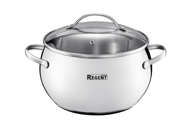 Изображение товара Кастрюля с крышкой REGENT Inox Apple 3.6 л