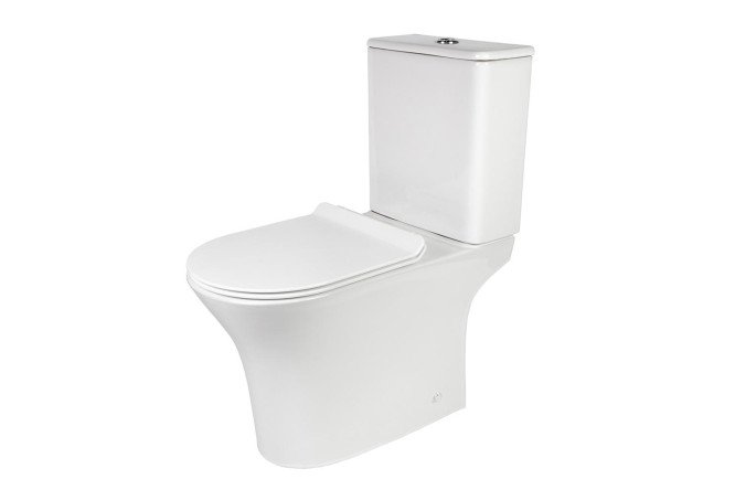 Изображение товара Напольный унитаз BOND F06-00 безободковый модель высотой 34.5 см