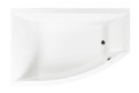 Ванна пристенная VAGNERPLAST Veronela Offset VPBA160VEA3LX-04 Left 160x105 см