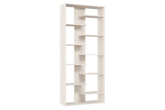 Изображение товара Стеллаж Практик 107 80х180х25 см из ЛДСП анкорный цвет