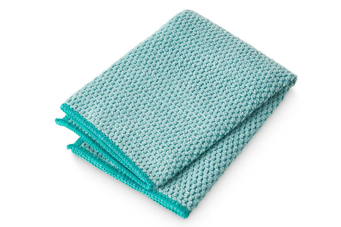 Изображение товара Универсальная тряпка RMC-035 из микрофибры для уборки голубая