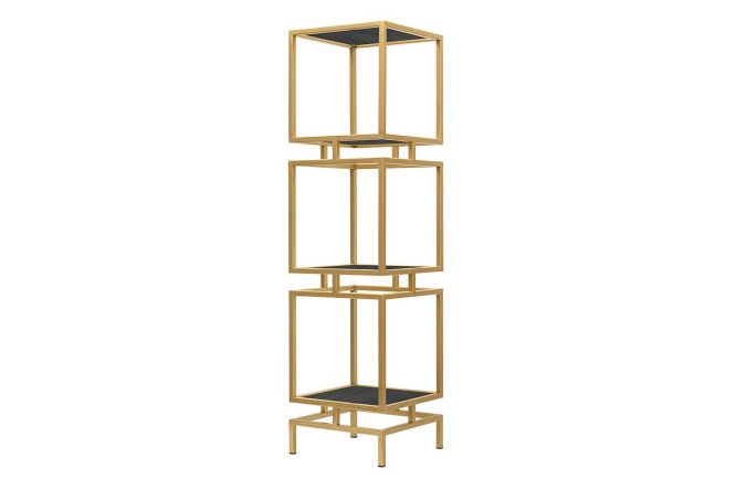 Изображение товара Стеллаж Cubic металлический с керамическими вставками 40х150,5х40 см