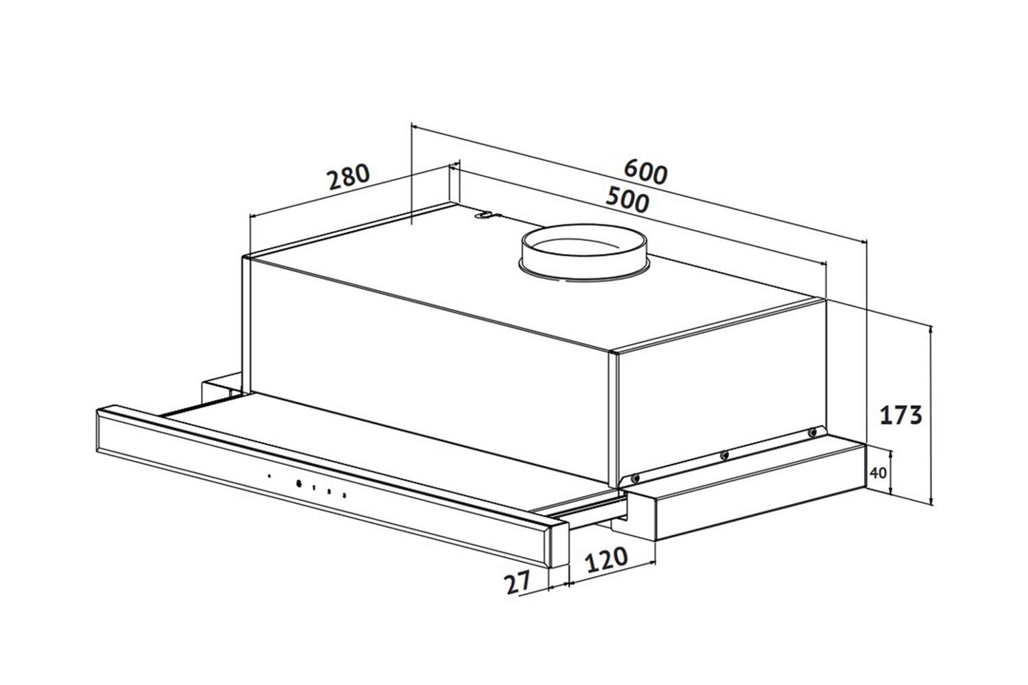 Вытяжка KHP 6670