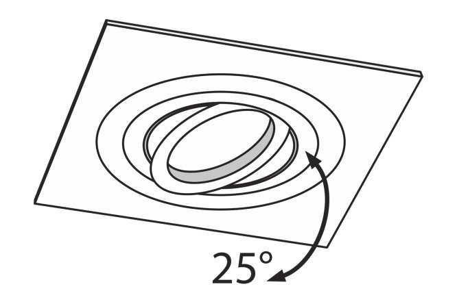 Светильник встраиваемый MAYTONI Downlight Atom 9.2x6x9.2 см, GU10