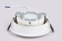 Светильник встраиваемый AMBRELLA LIGHT Techno Spot 1 м², 11.5x2.3x11.5 см, GX53
