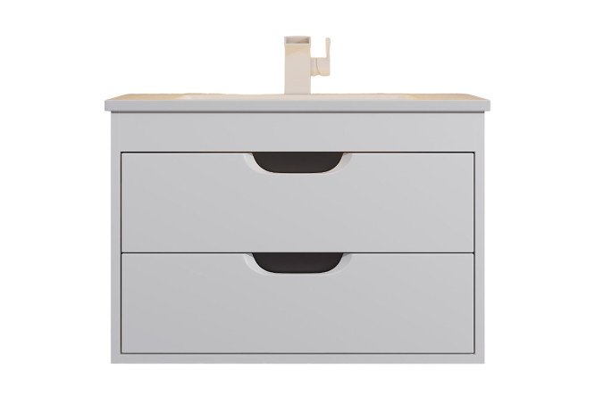 Изображение товара Тумба подвесная Modul 61 см белая матовая