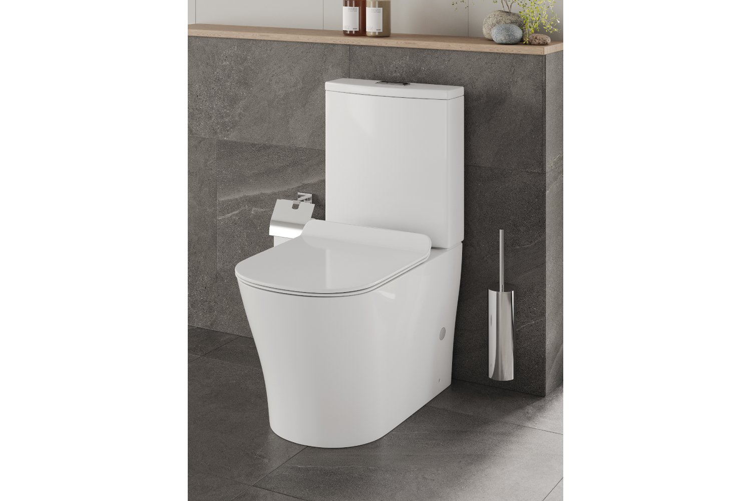 Унитаз-компакт напольный ORANGE C07-050W 38.5х84х70 см