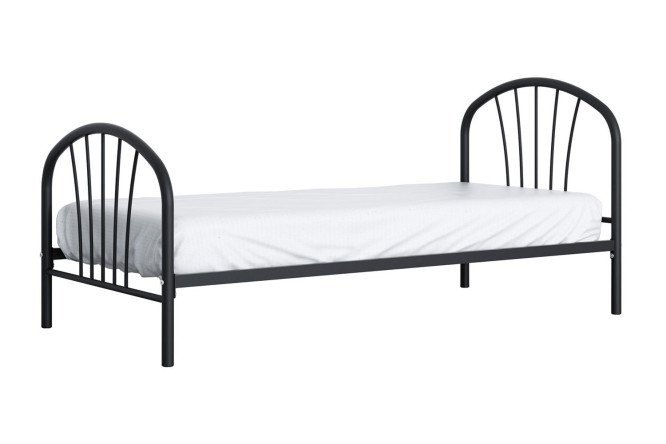 Изображение товара Кровать Эвора 90х190 см черная - современное решение для интерьера