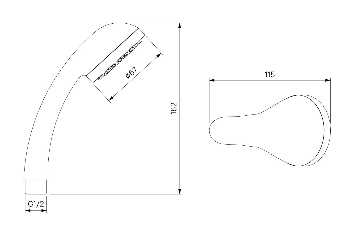 фото Смеситель для ванны duplex hoff