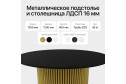 Стол с трубчатым подстольем GENGLASS Trubis wood