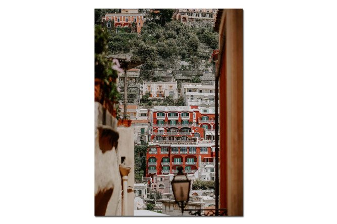 Изображение товара Постер Приморская улица 50х70 см из бумаги с картонным задником