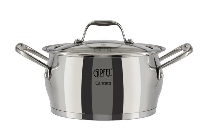Изображение товара Кастрюля GIPFEL Сantata 2.5л из нержавеющей сталь для индукционных плит