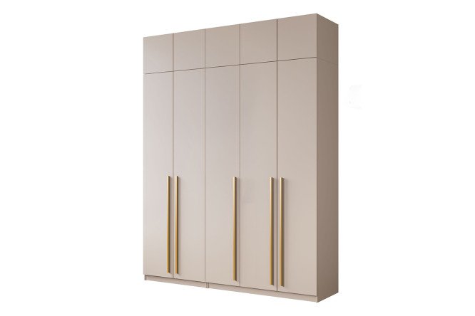 Изображение товара Шкаф с антресолью София 200х260х52 см — современная мебель для хранения