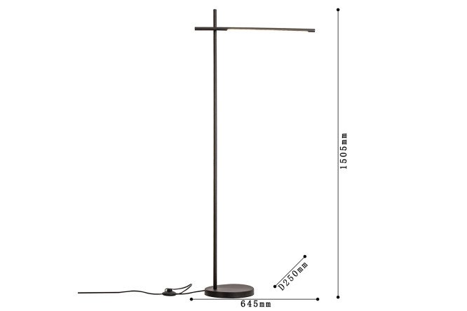Светильник напольный FAVOURITE Modet 64.5x150.5x25 см, LED