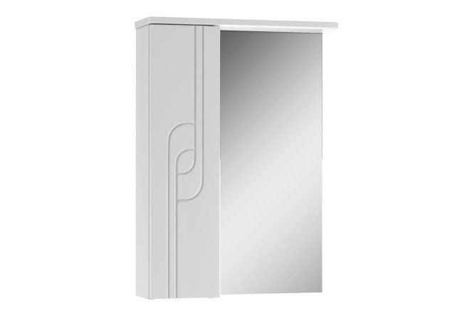 Изображение товара Шкаф-зеркало Айсберг Лилия 50 левый 50.6х70.1х15.1 см