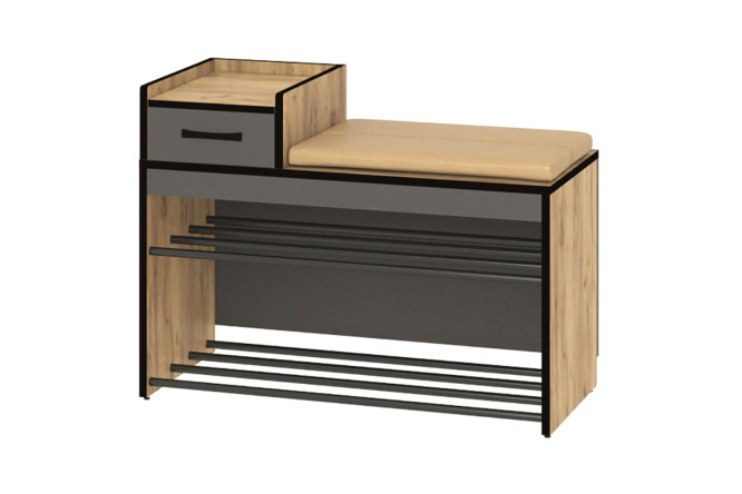 Изображение товара Тумба ИВАРУ Ольга-Лофт 80х60х35 см