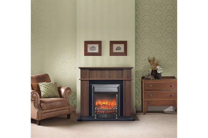 Каминокомплект RealFlame Sevilla STD NT-F315 + Fobos LUX BL напольный