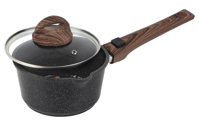 Изображение товара Ковш с крышкой PANAIRO Barbara Black 1.4 л