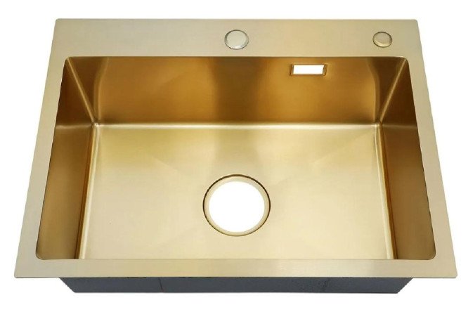Изображение товара Врезная мойка РМС MR-5843G 58x43 см с раздвижной корзиной и дозатором