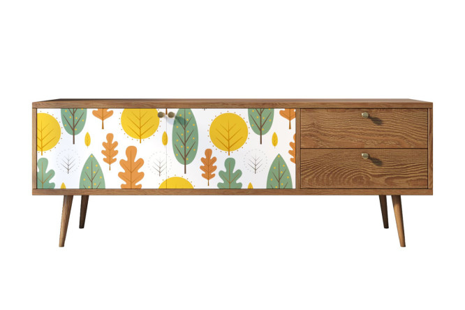 Изображение товара Комод с 2 ящиками и 2 дверками Berber