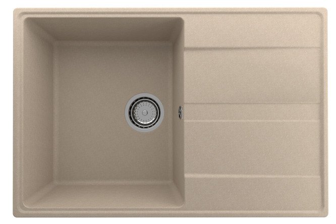 Изображение товара Мойка ULGRAN Quartz Prima 750-03 с крылом 50х75х20 см