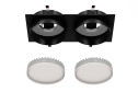 Светильник врезной FAVOURITE Vasto 21.5x3.7x10.8 см, GX53LED