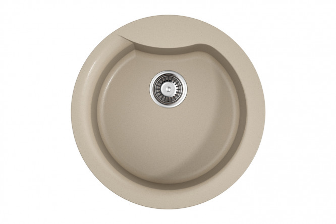 Изображение товара Мойка врезная OMOIKIRI Yasugata 48R-SA, бежевый 48.5х48.5 см