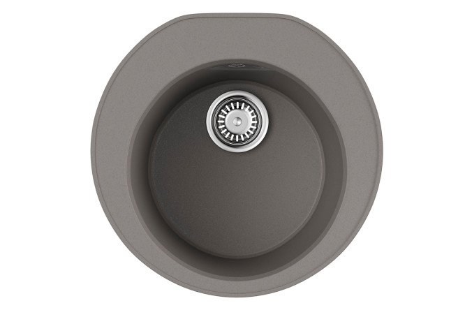 Изображение товара Врезная кухонная мойка OMOIKIRI Miya 50-R-GR 50.5х49х21 см из tetogranit