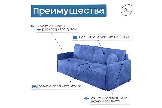 Диван-кровать Hygge Slim
