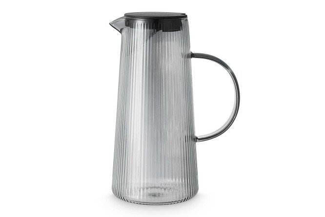 Изображение товара Кувшин с крышкой HOFF Grey 1,3 л из стекла для напитков
